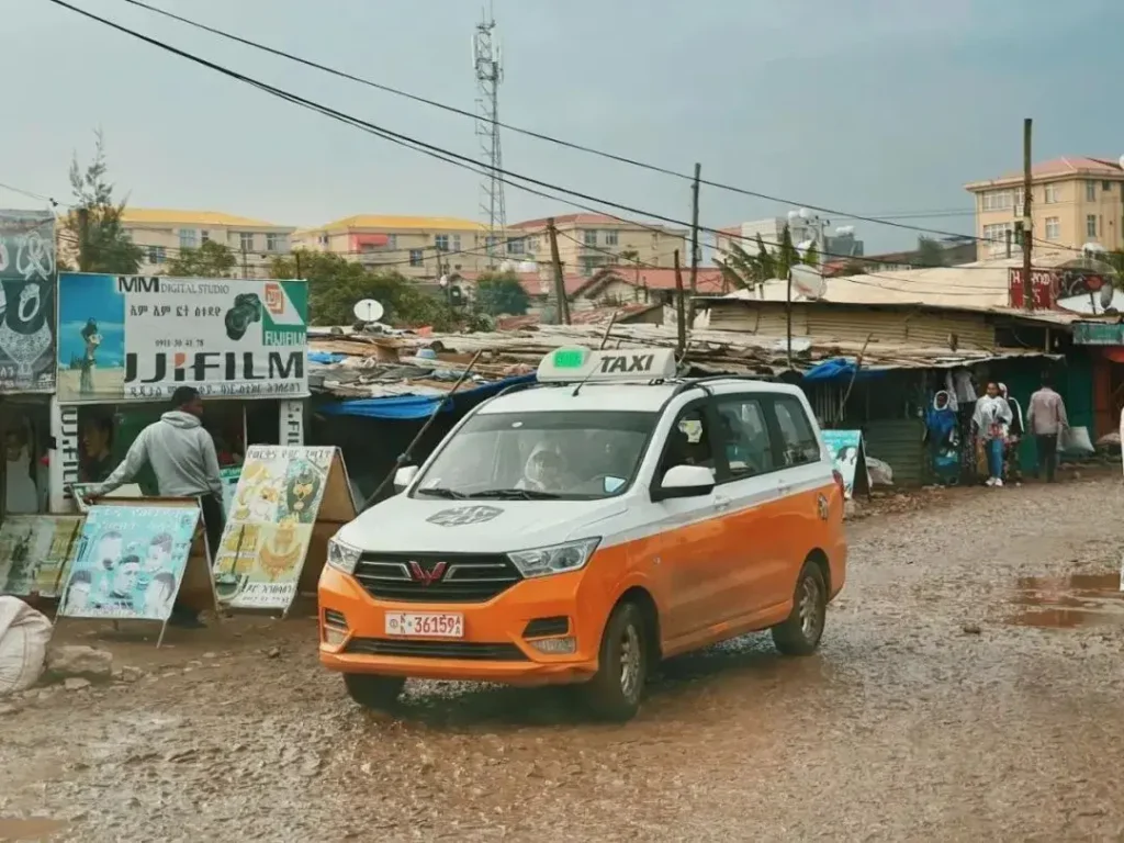 Chinese vehicle in Nigeria